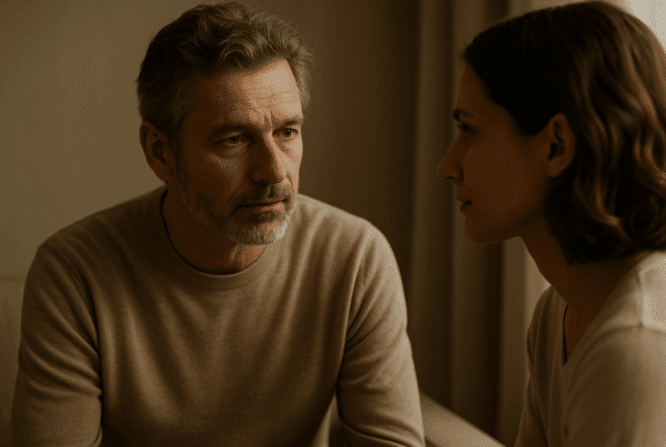 Beziehungs-Glossar. Ein Paar in KOmmunikation