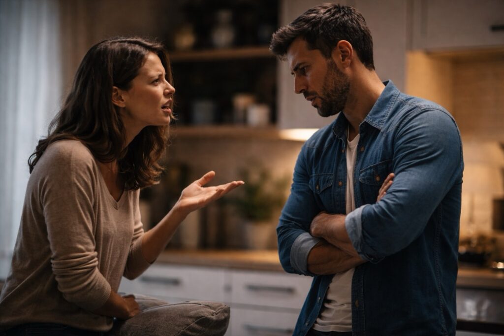 Teufelskreis Beziehung. Das streitende Paar zieht sich immer tiefer in den Kreislauf rein. Doch es geht auch anders Michael Lahme - Beziehungsexperte aus Düsseldorf weiß Wege